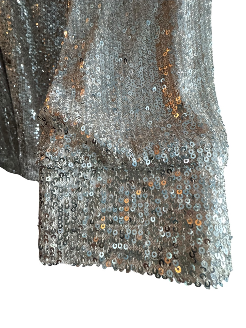 Ruby Rd Sequin Button-Front Shirt Jacket 3X - Picture 3 of 9